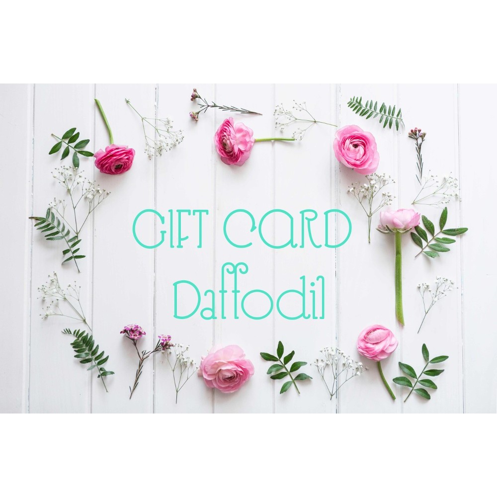 Gift Card Daffodil