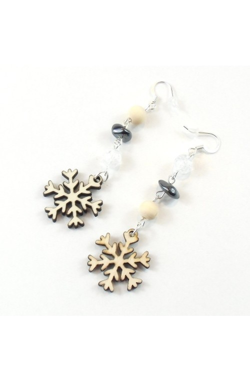 Orecchini Fiocco di Neve