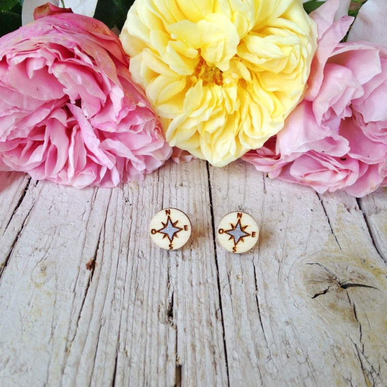 Orecchini Rosa Dei Venti