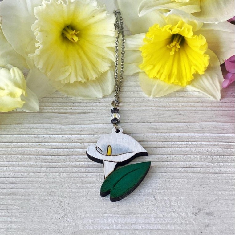 Collana Calla di Legno