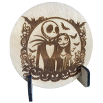 Darlings Decorazione Nightmare Before Christmas di Legno