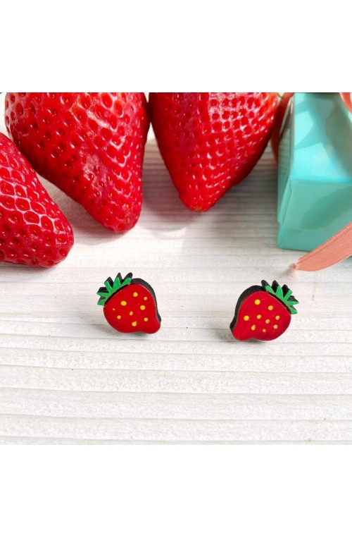 Orecchini Fragole