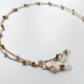 Catenella porta occhiali con perle o cuori perlati – stile chic & romantico