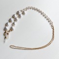 Catenella porta occhiali con perle o cuori perlati – stile chic & romantico