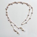 Catenella porta occhiali con perle o cuori perlati – stile chic & romantico