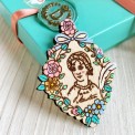 Spilla artigianale in stile cammeo – Tributo ai 250 anni di Jane Austen