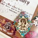 Spilla artigianale in stile cammeo – Tributo ai 250 anni di Jane Austen