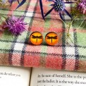 Orecchini Libellula nell’Ambra ispirati ad Outlander