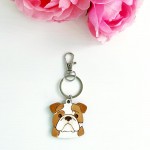 Portachiavi artigianale “Woof Woof Collection” – 18 razze di cani dipinte a mano