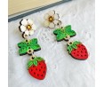 Orecchini pendenti Cottage delle Fragole