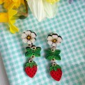 Orecchini pendenti Cottage delle Fragole
