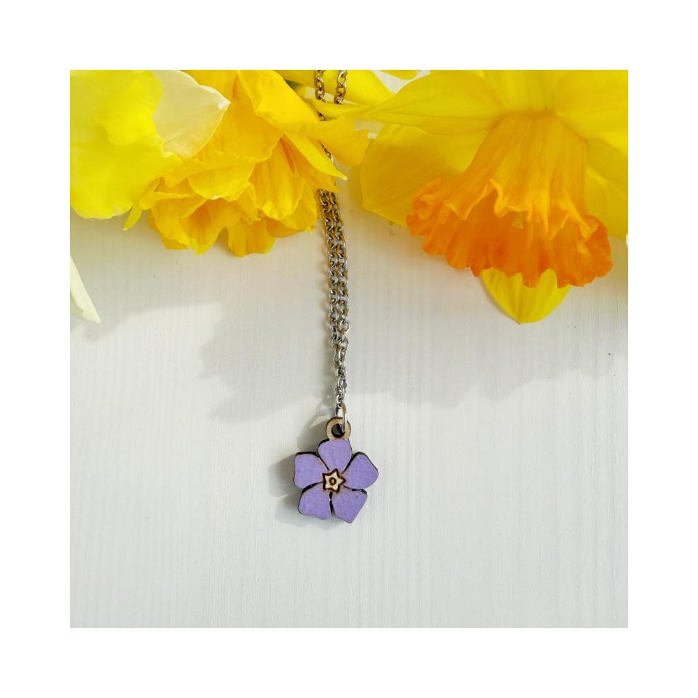 Collana Mini Pervinca - Amicizia Eterna e Memoria