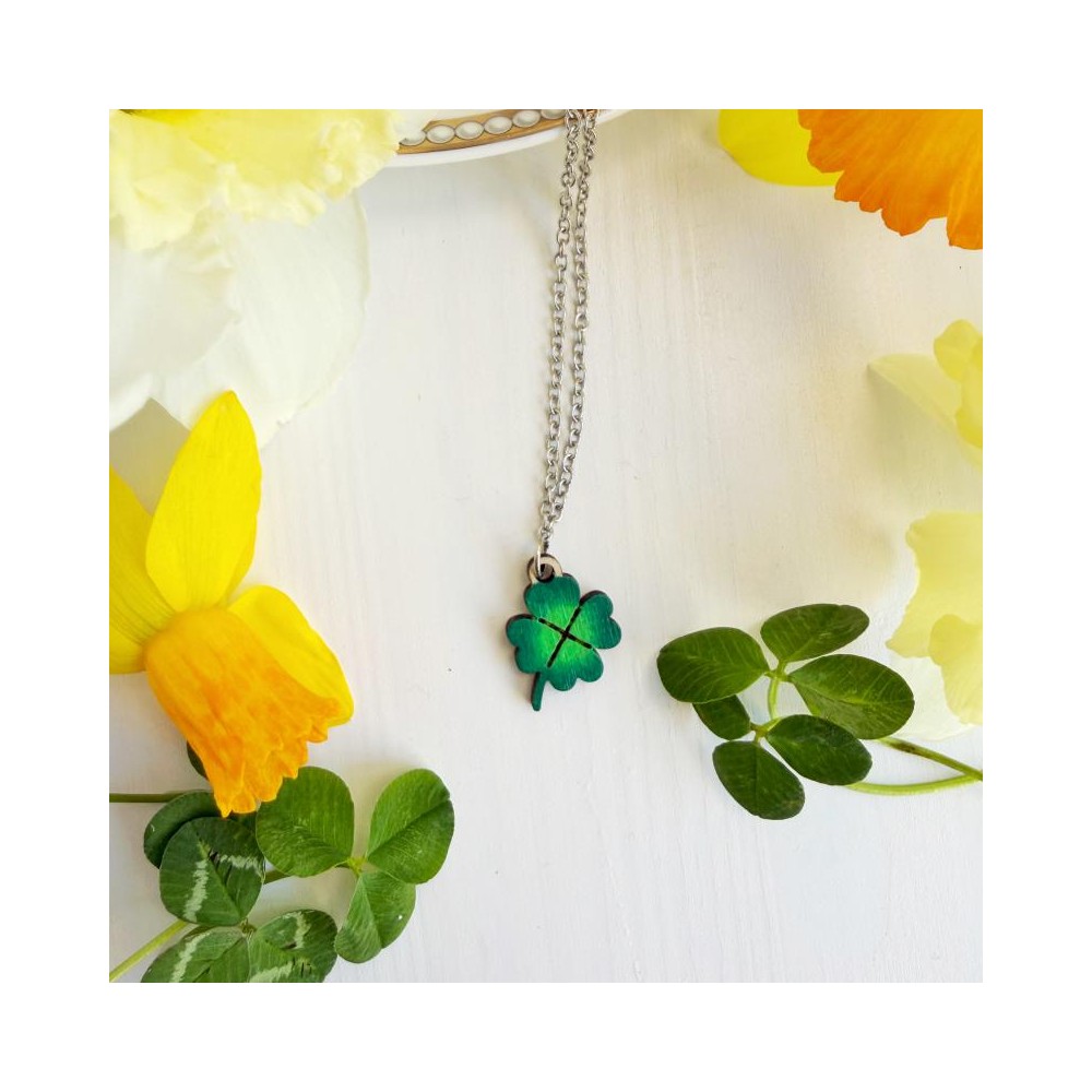 Collana Mini Quadrifoglio - Buona Fortuna
