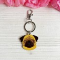 Portachiavi artigianale “Woof Woof Collection” – 18 razze di cani dipinte a mano